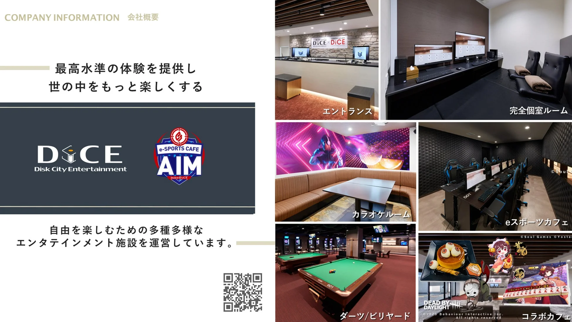 ネットカフェ&カラオケ DiCE ロゴ