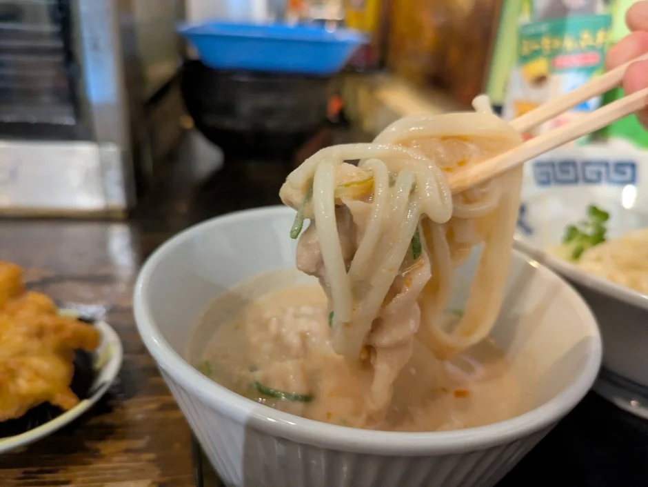 五島うどんの麺
