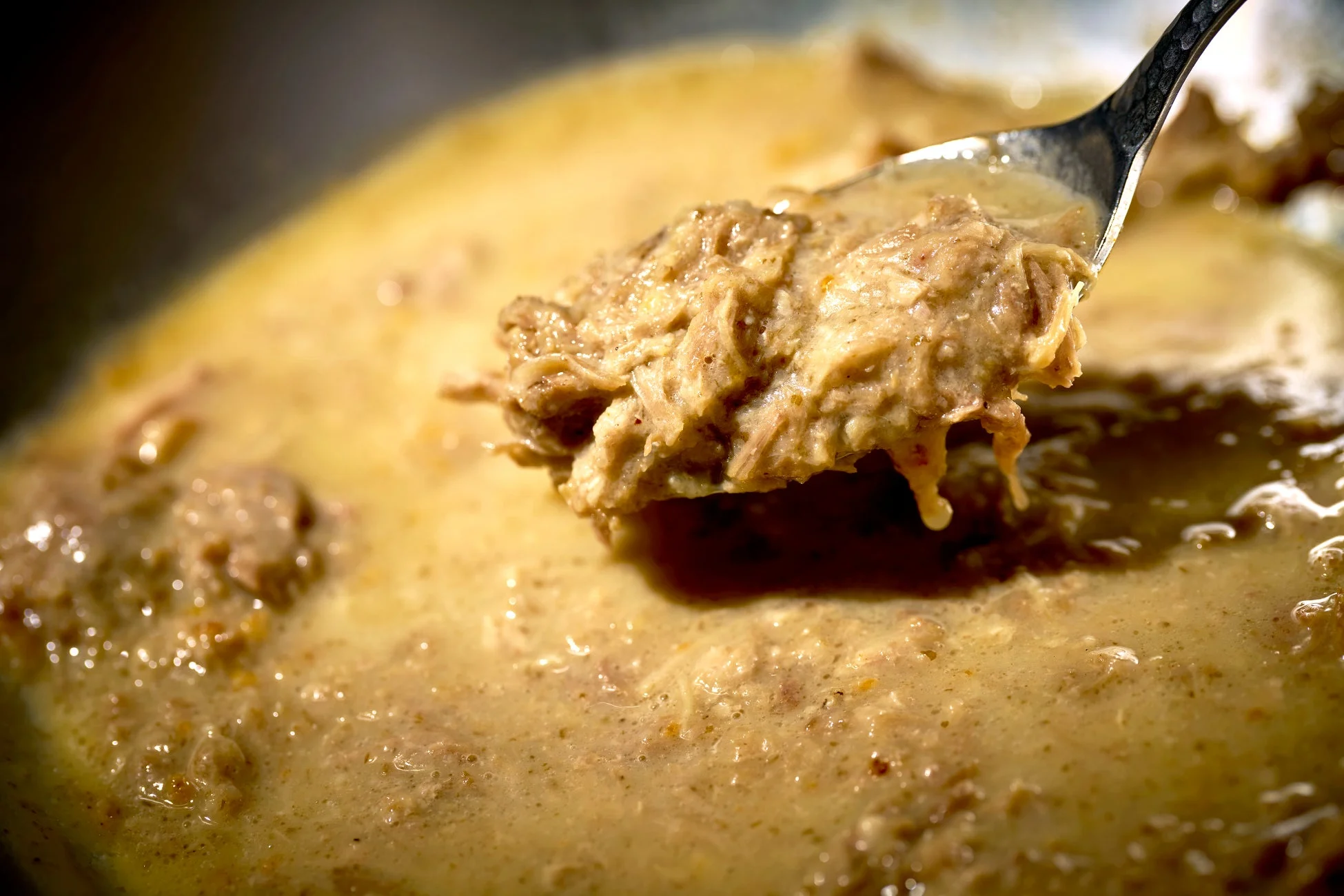 京鴨と菊芋のクリーミーソース