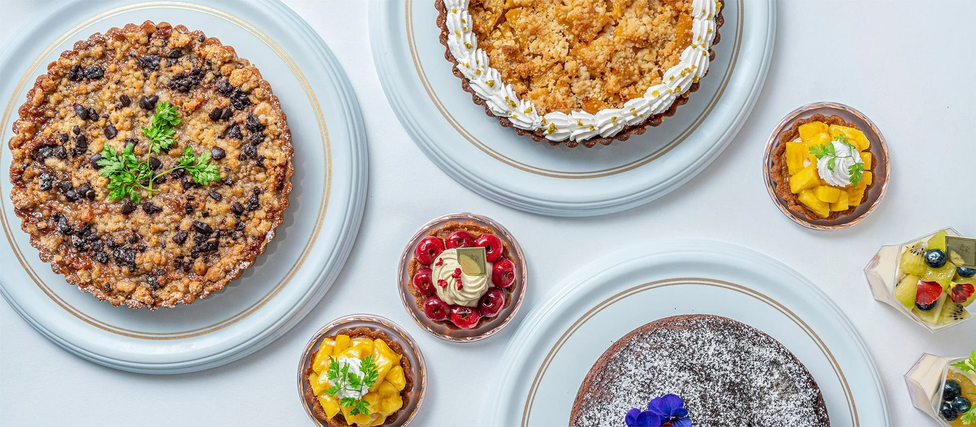 MERCY Vegan Factoryのスイーツ盛り合わせ