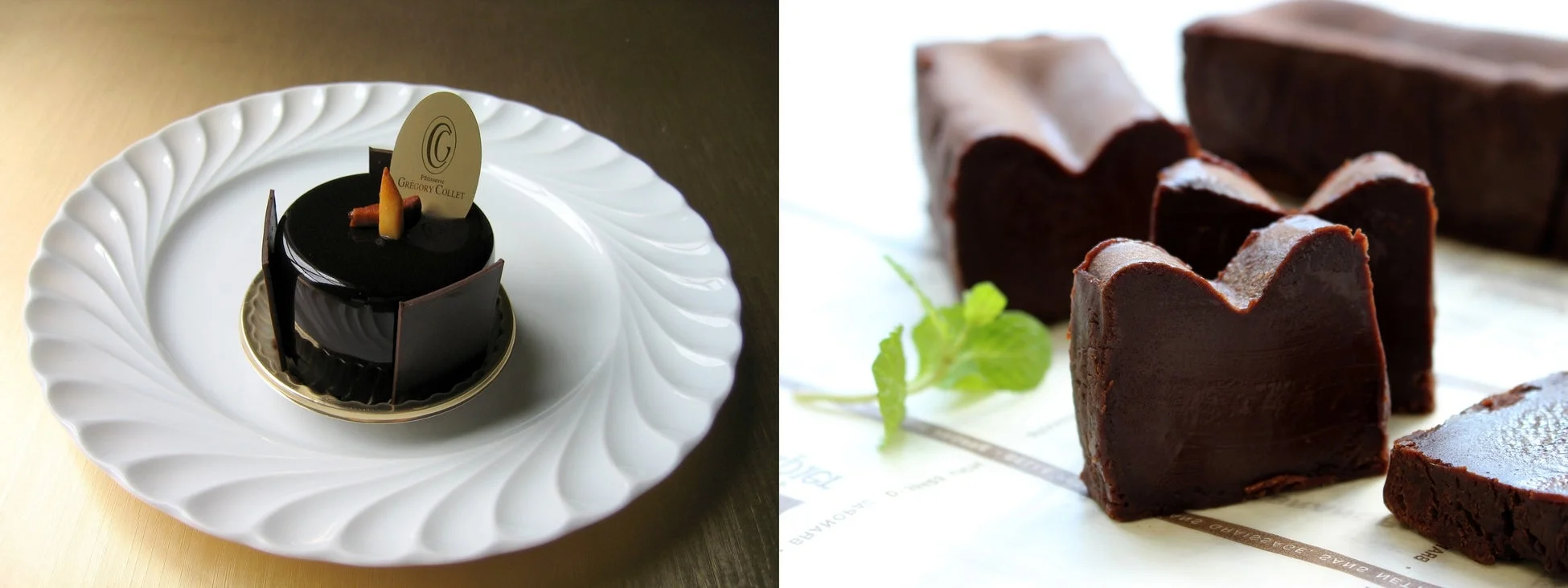 パティスリーグレゴリー・コレのチョコレートケーキ