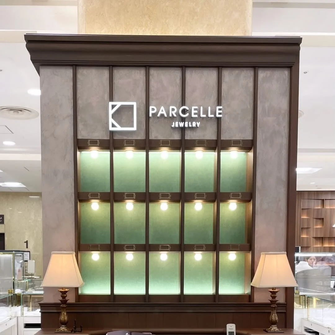 PARCELLE JEWELRY 店内ディスプレイ