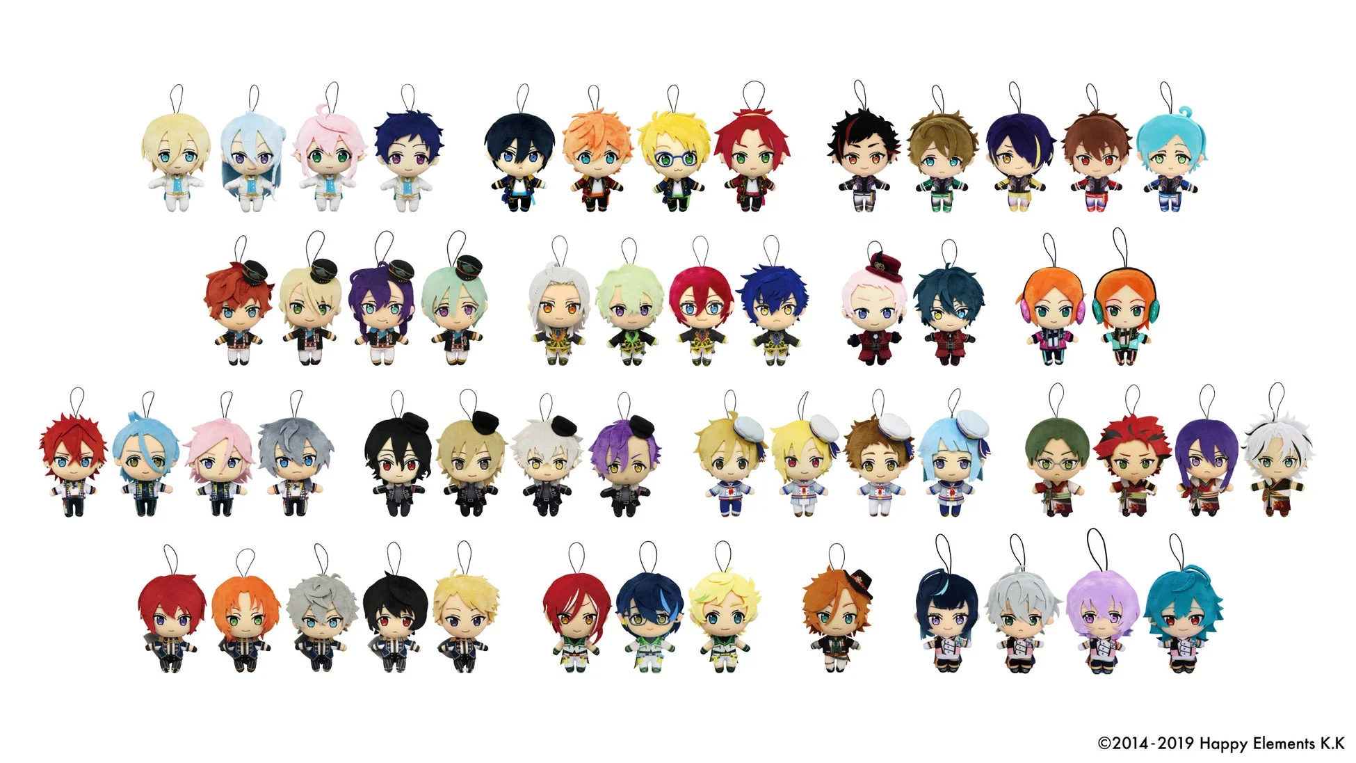 ユニットメンバーぬいぐるみキーホルダー