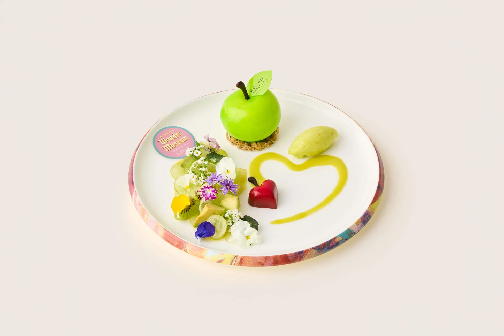 グリーンアップルプレート