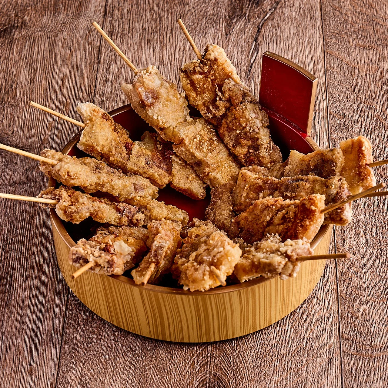 バリとん焼き（揚げ物串）