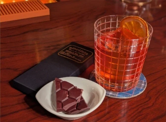 カクテルとチョコレート