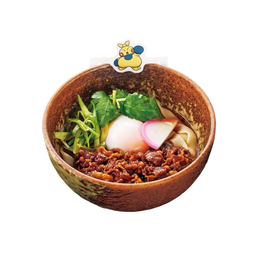 【おかげ庵】マクノシタのすき焼き風きしめん