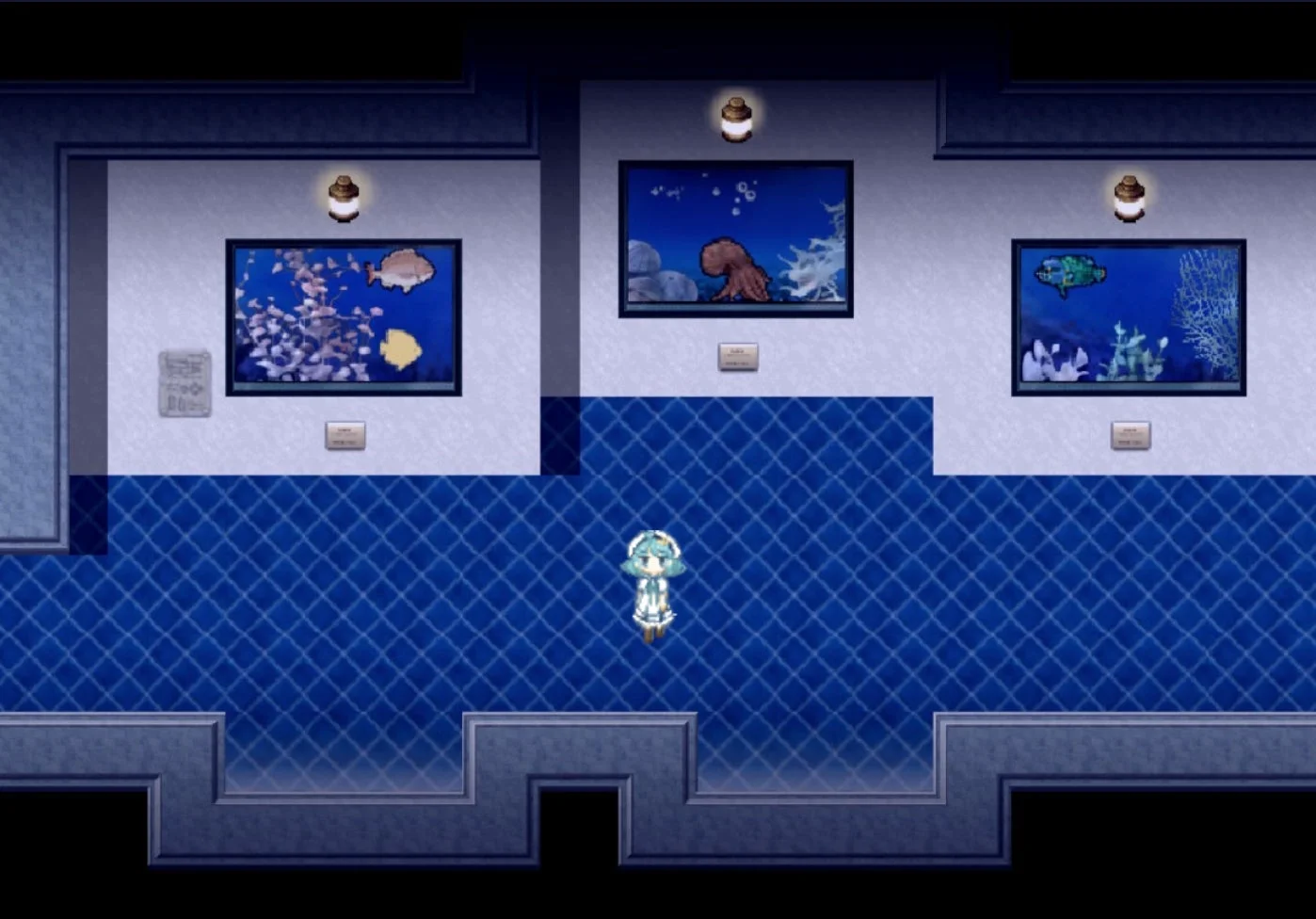 ピクセルアートのゲーム画面