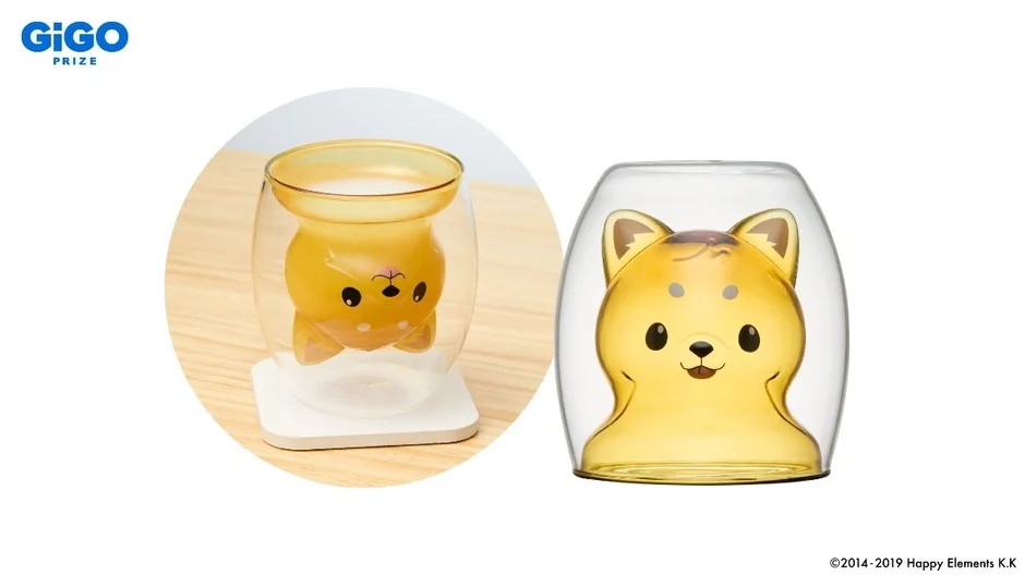 柴犬ダブルウォールグラス