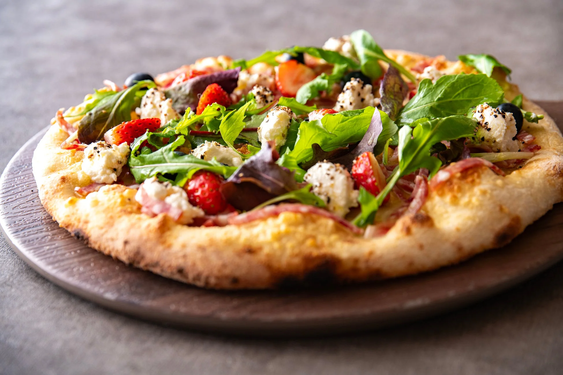 プレシャスアワーの料理例：ピザ