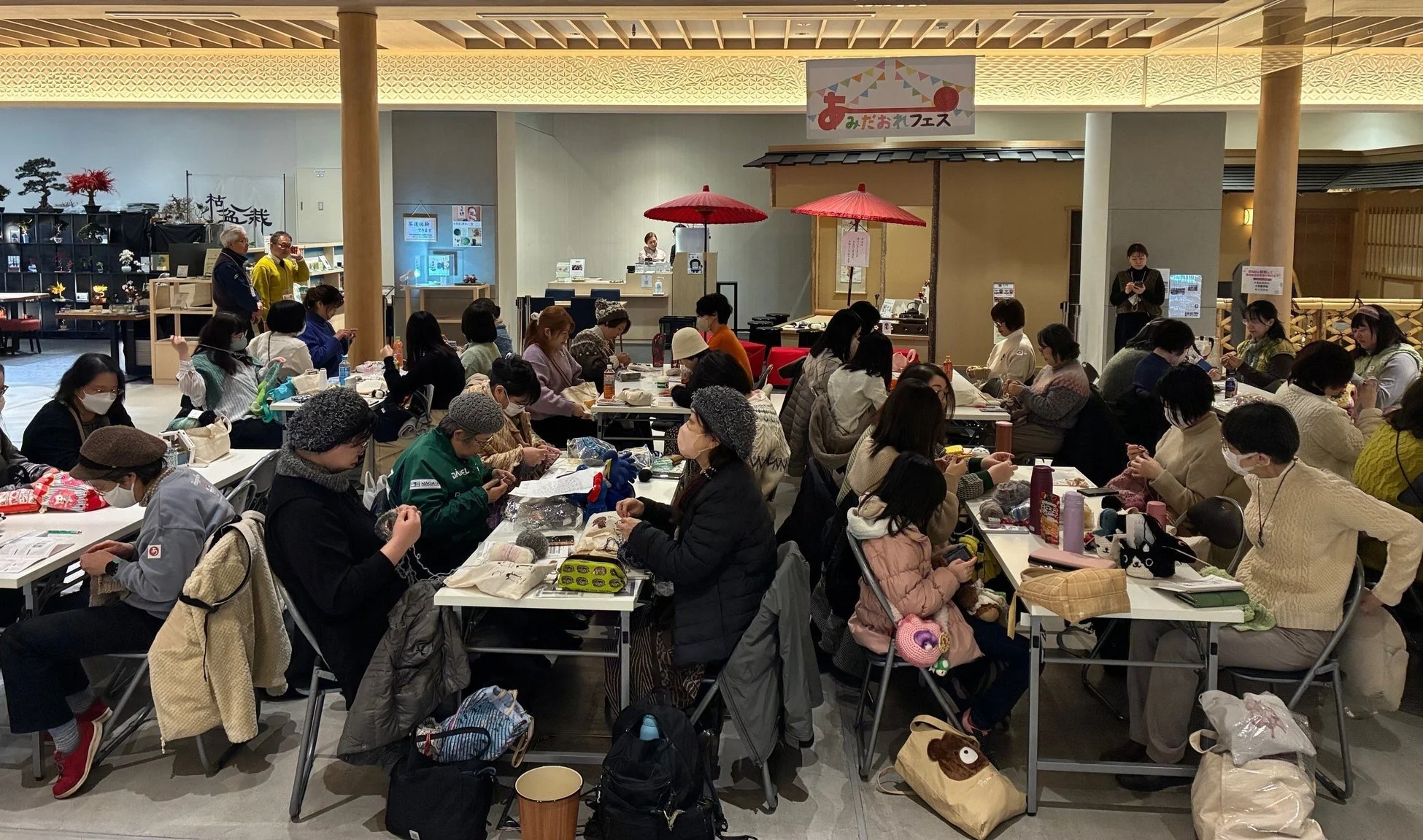 あみだおれフェスの会場の様子