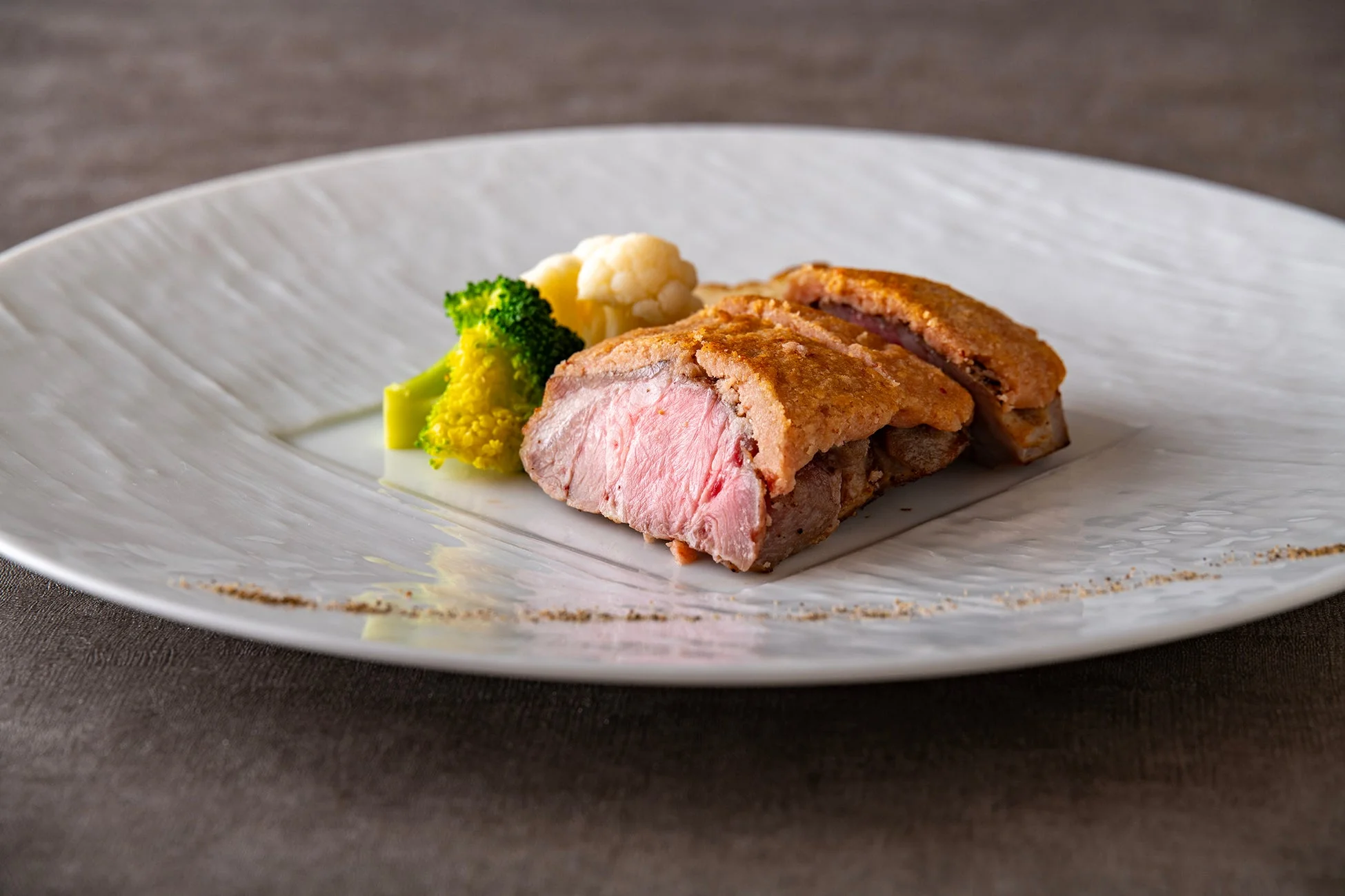 プレシャスアワーの料理例：ロースト肉