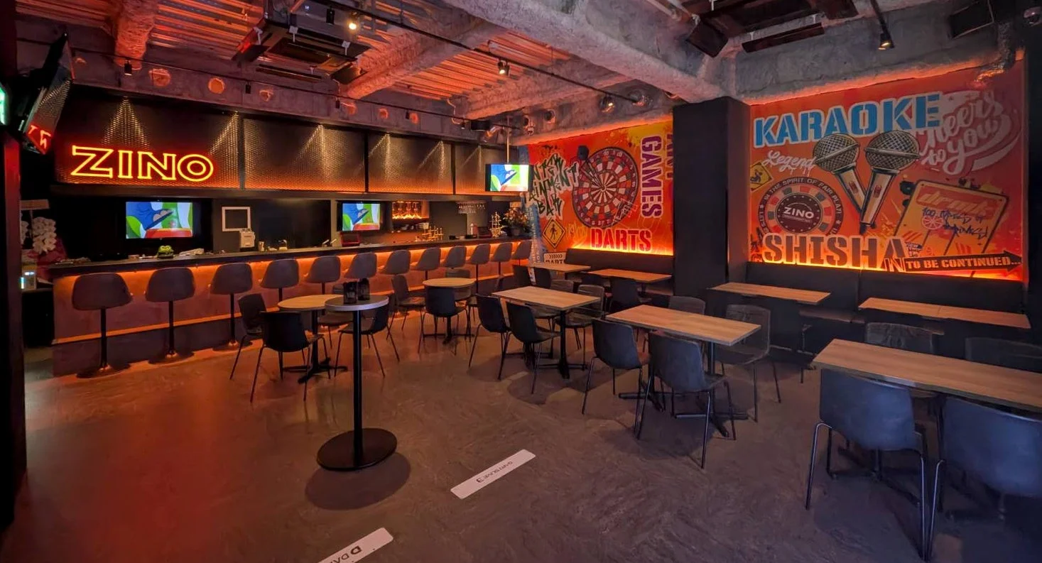 ZINOロゴとエンタメ要素