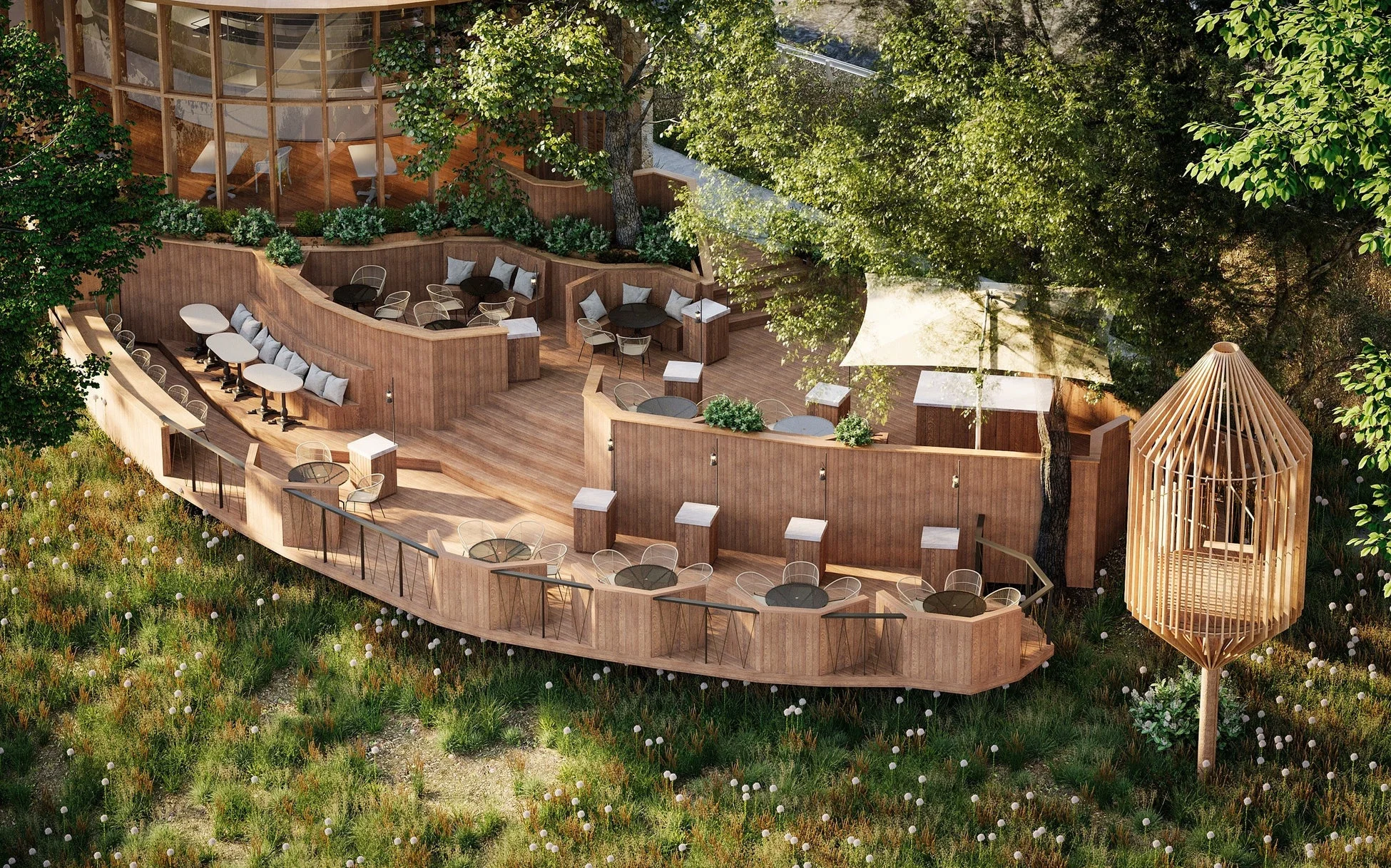 アウトドアカフェ