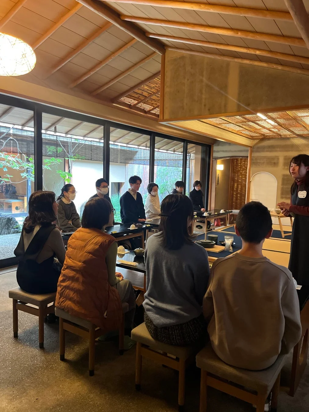 和風,文化体験,茶道,ワークショップ,イベント,庭園,日本家屋,集まり,屋内,人々