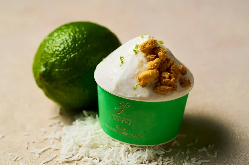 ココナッツとライム 塩ナッツクランブル