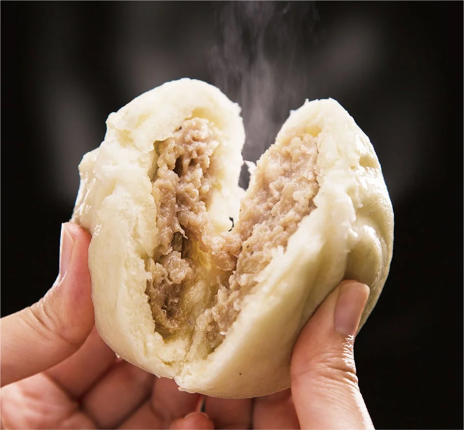 太平閣の肉まん