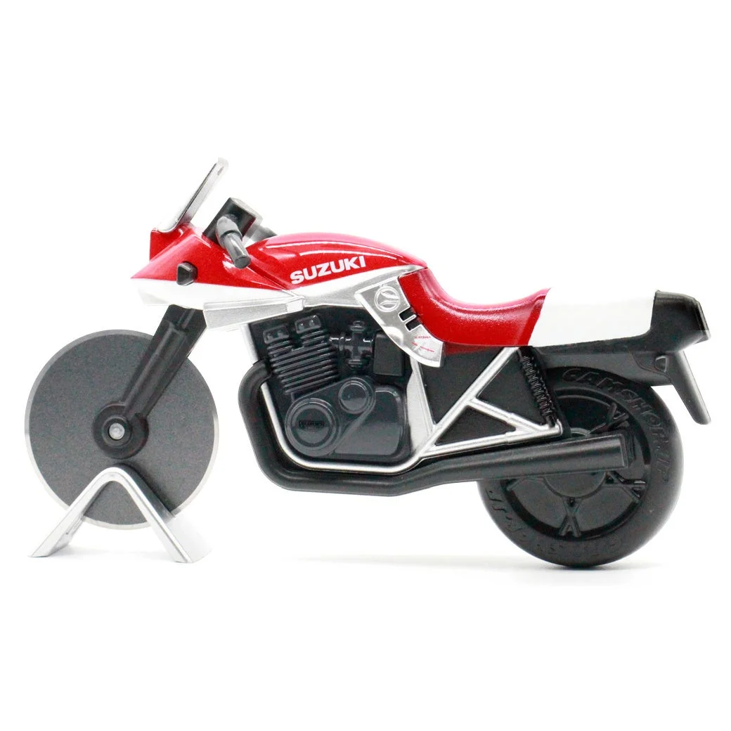 赤いピザカッターナの単体