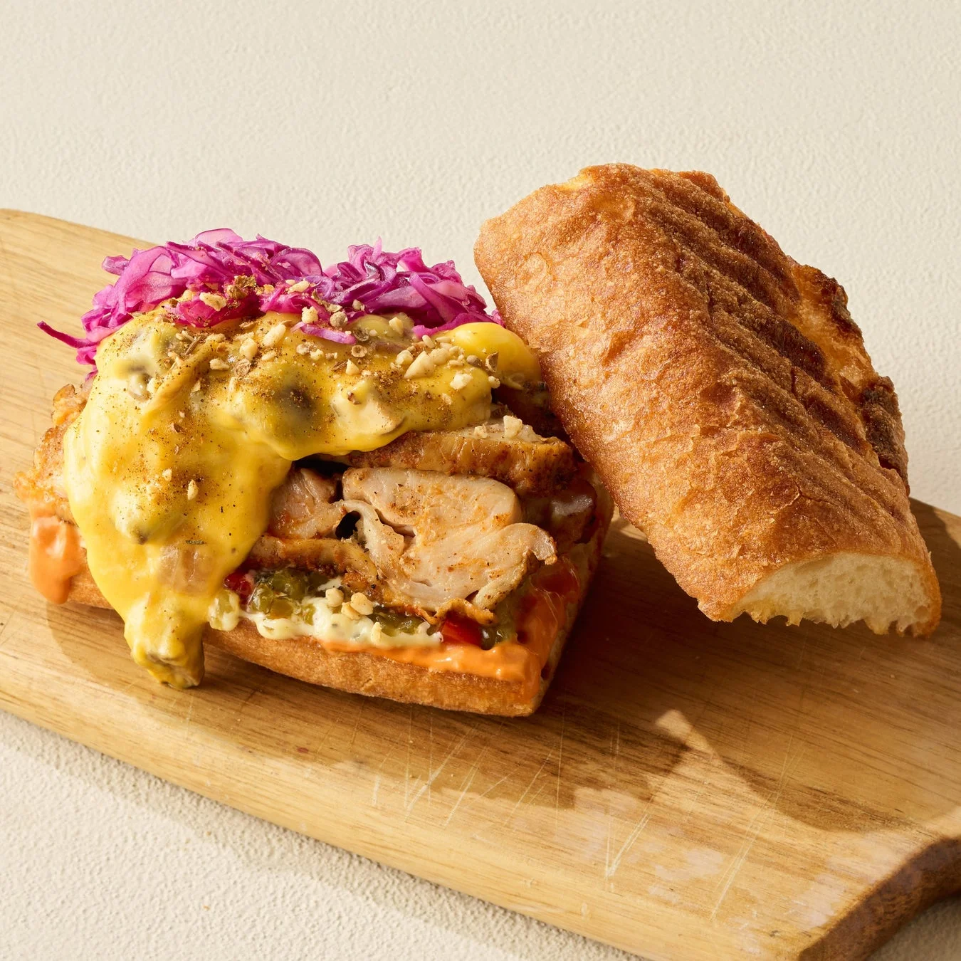 スパイシーフリフリチキングリルサンド