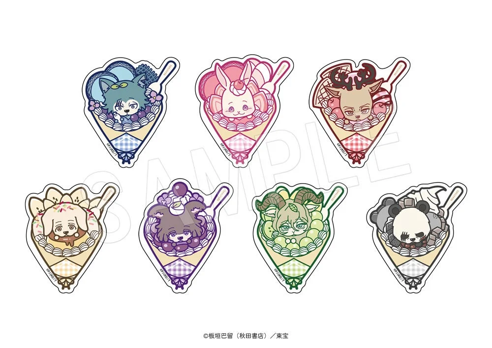 トレーディングステッカー＆ミニキャラダイカットクリップ