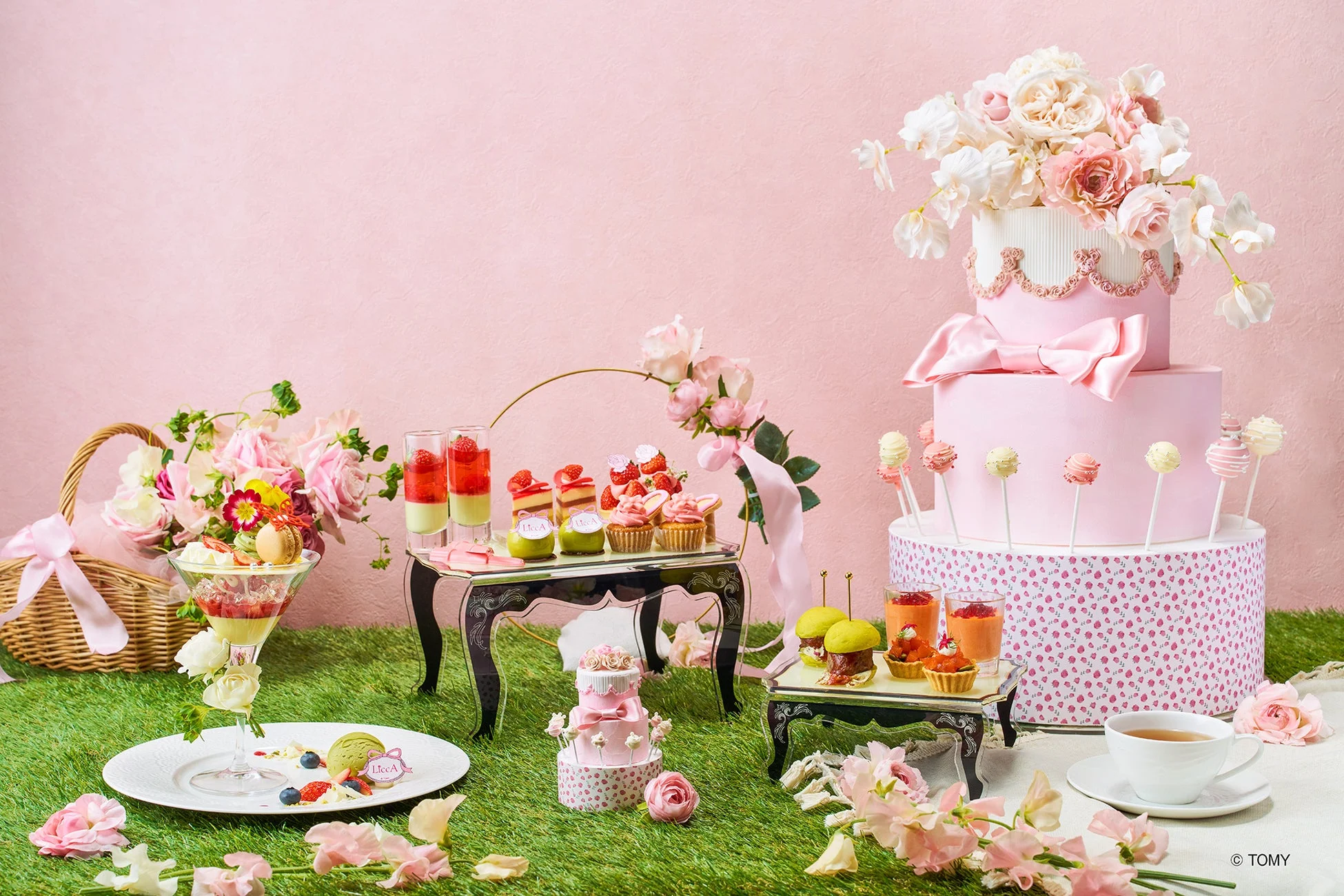 変更後のアフタヌーンティーのスイーツとセイボリー