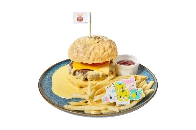 チーズメルトバーガー & Shimajiro