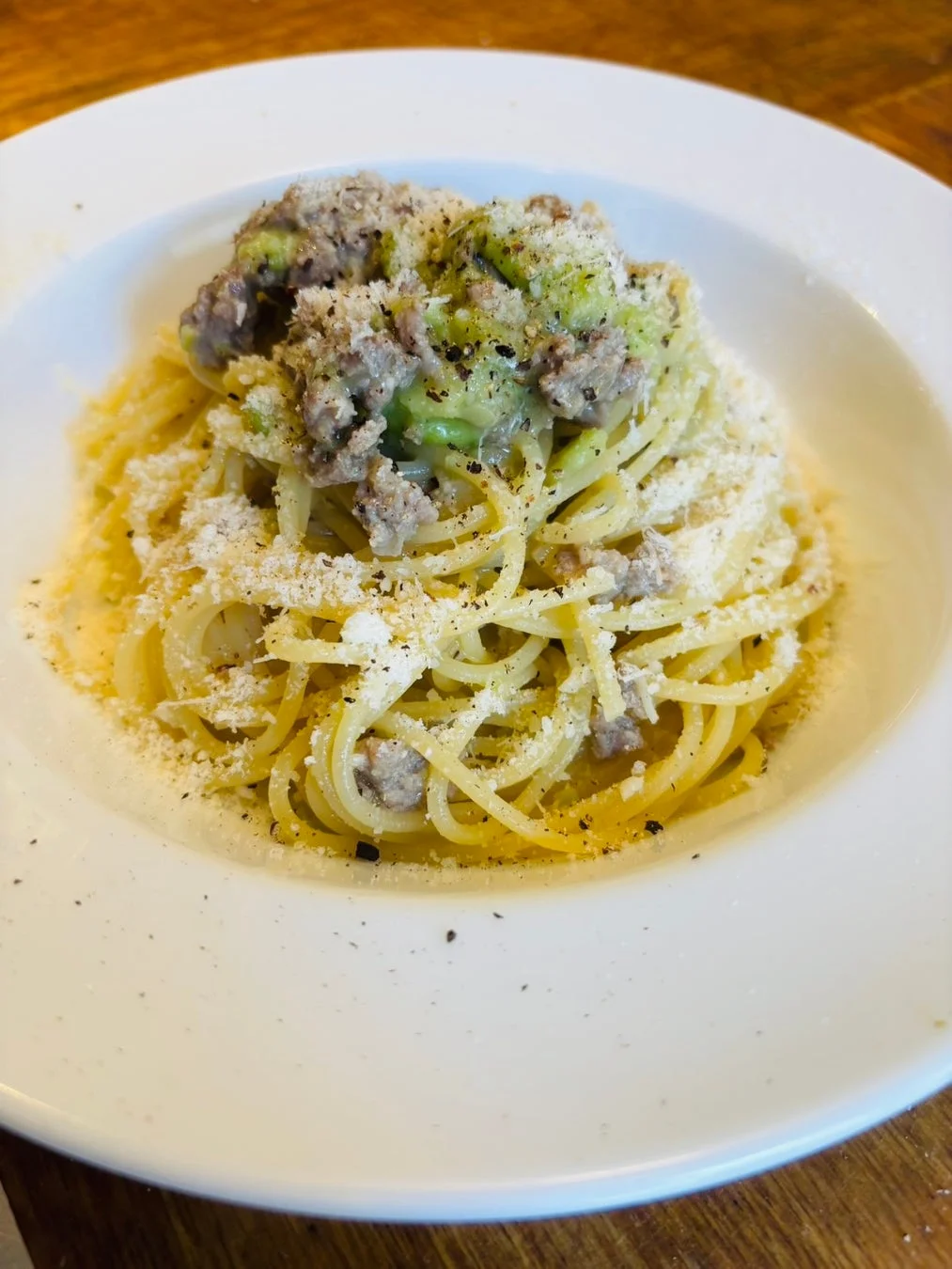 Osteria Uraraのパスタ料理
