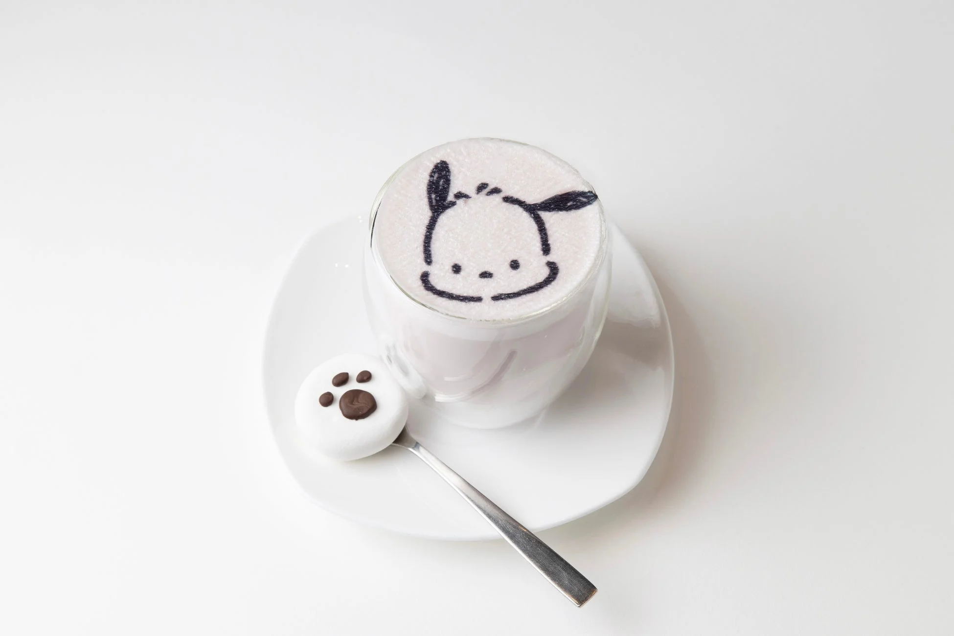 ポチャッコの苺ホットミルク