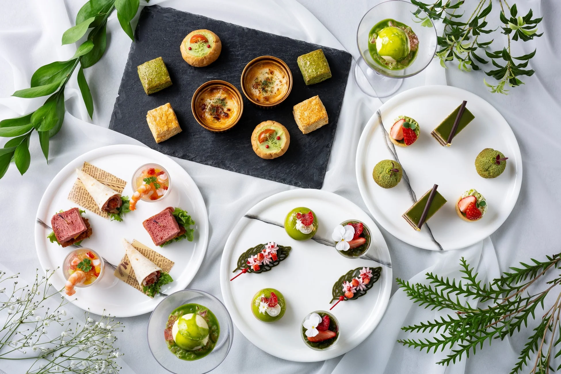 アフタヌーンティーセット全景