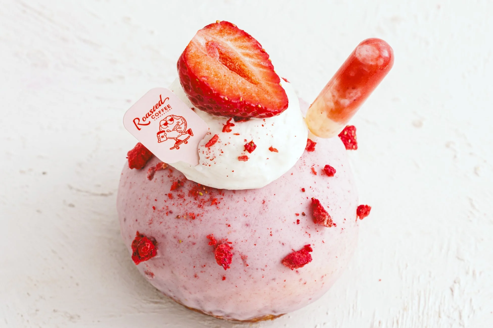 いちごミルクドーナツ アップ