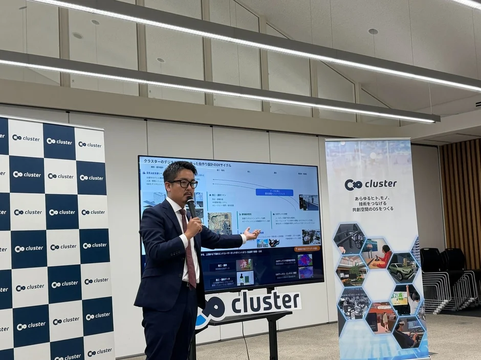 プレゼン中のビジネスシーン