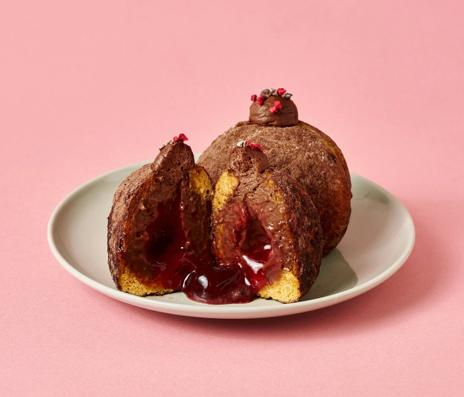 ユニドーナツ ラズベリーショコラ