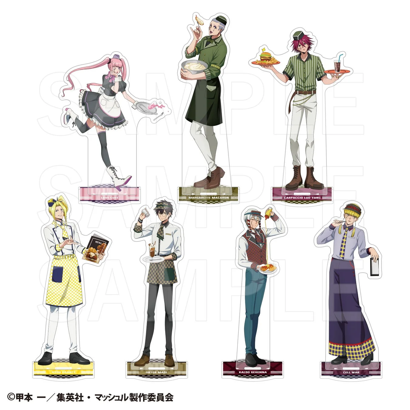 「マッシュル-MASHLE-」PUMP UP DINER 第3弾 アクリルスタンド