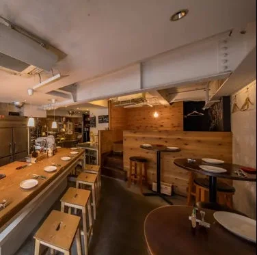 Osteria Uraraの店内