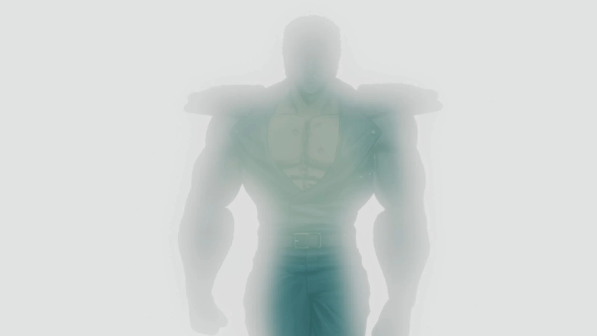 ケンシロウのシルエット