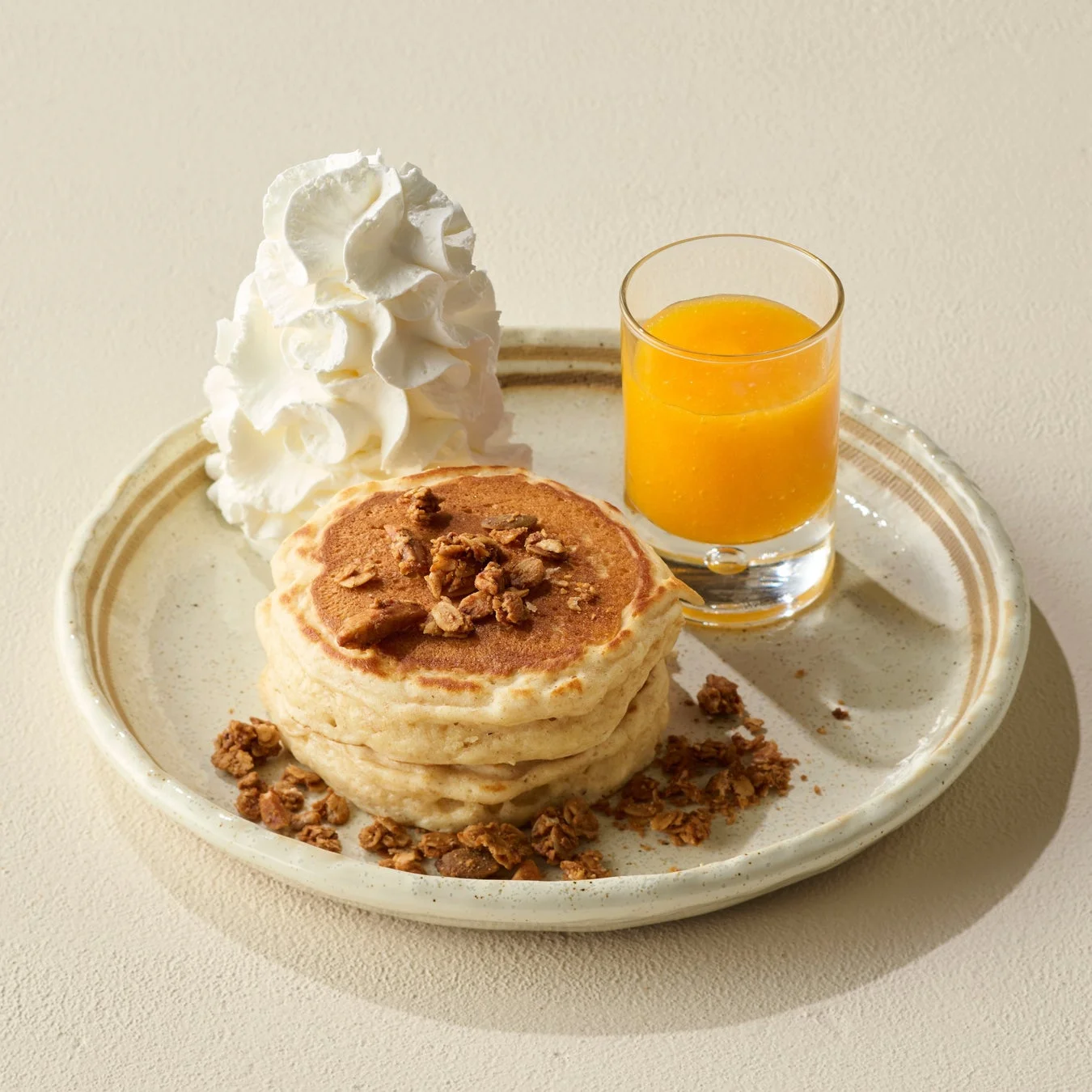 マンゴーソースパンケーキ