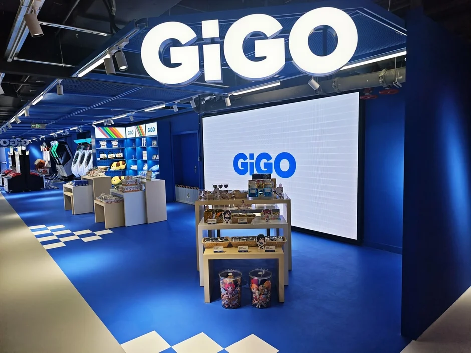 GiGOアミューズメント施設内部
