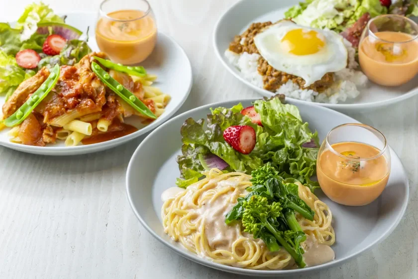 春のランチメニュー