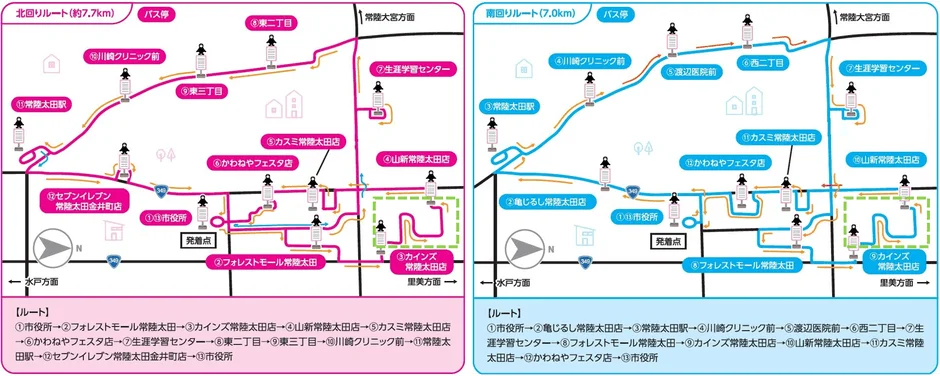 バス路線図