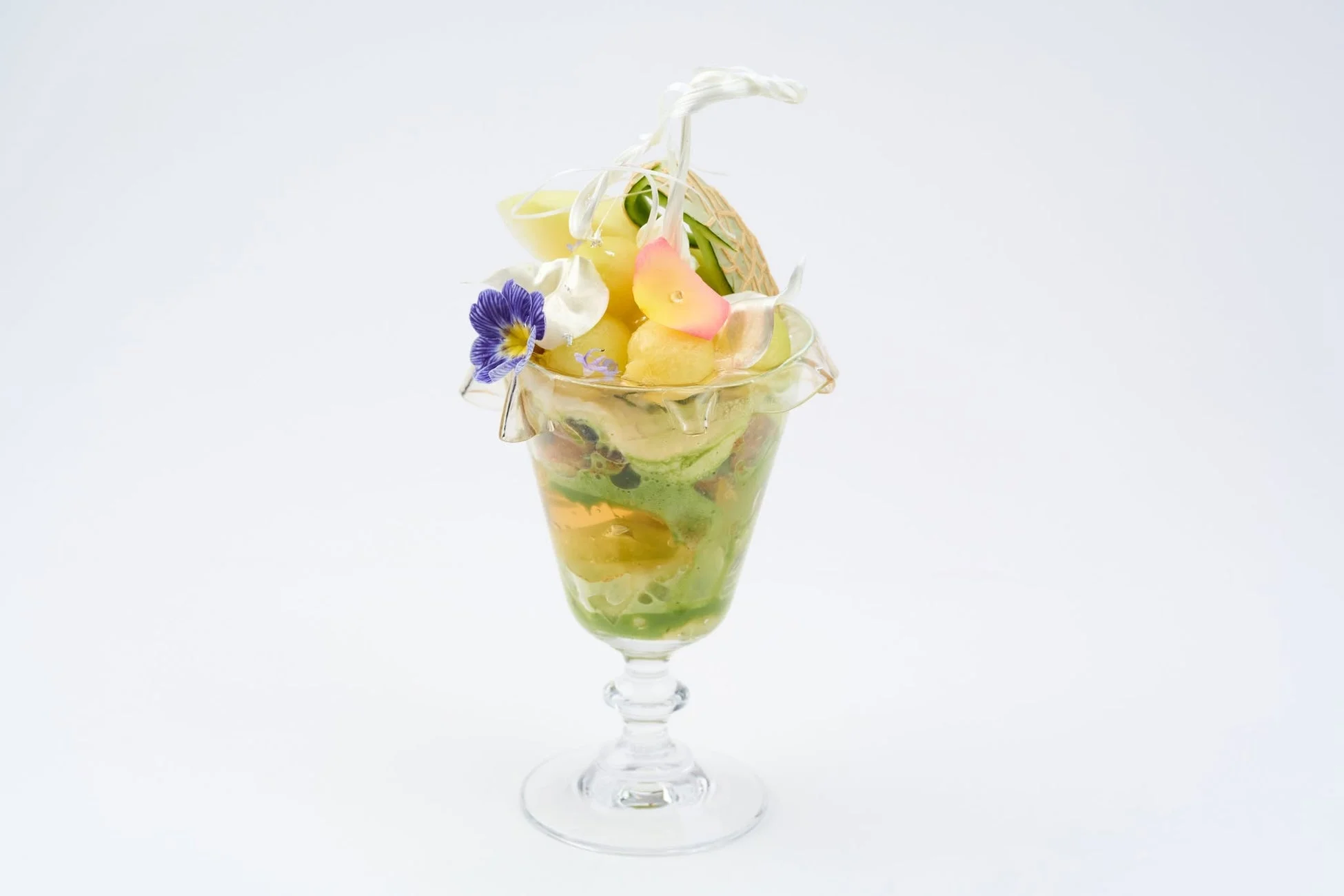 特別賞を受賞した横石氏のメロンパフェ