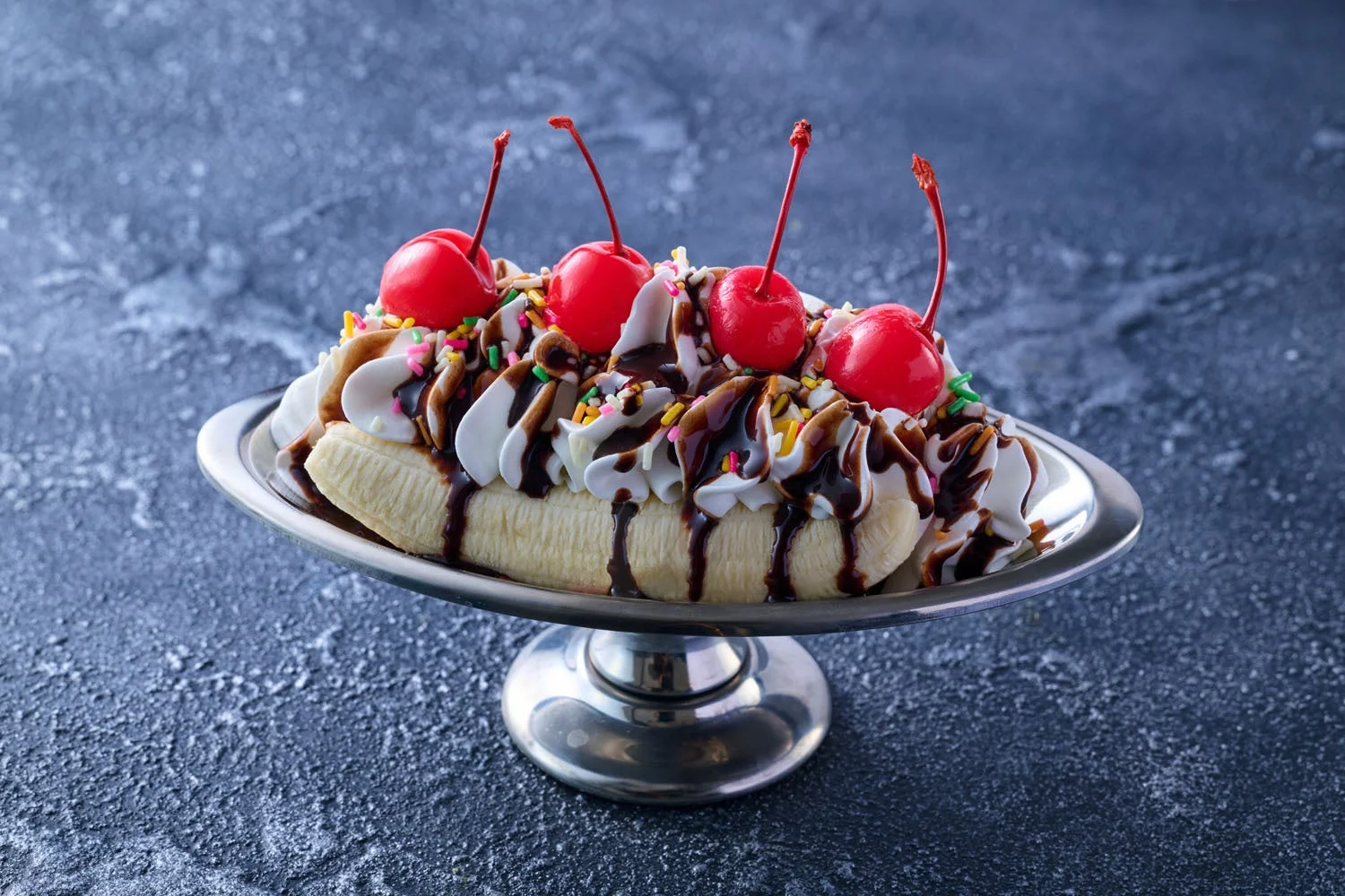 豪華なバナナサンデー