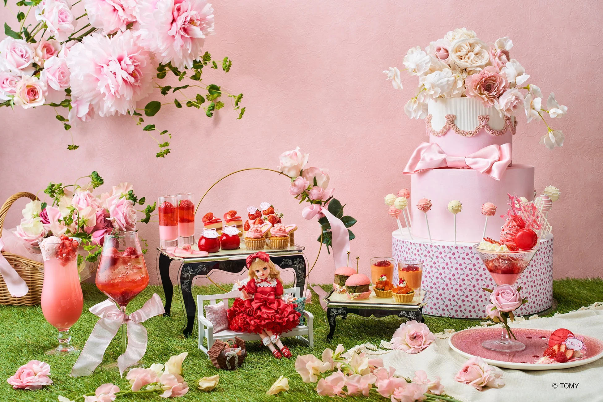 アフタヌーンティーメニュー全体像