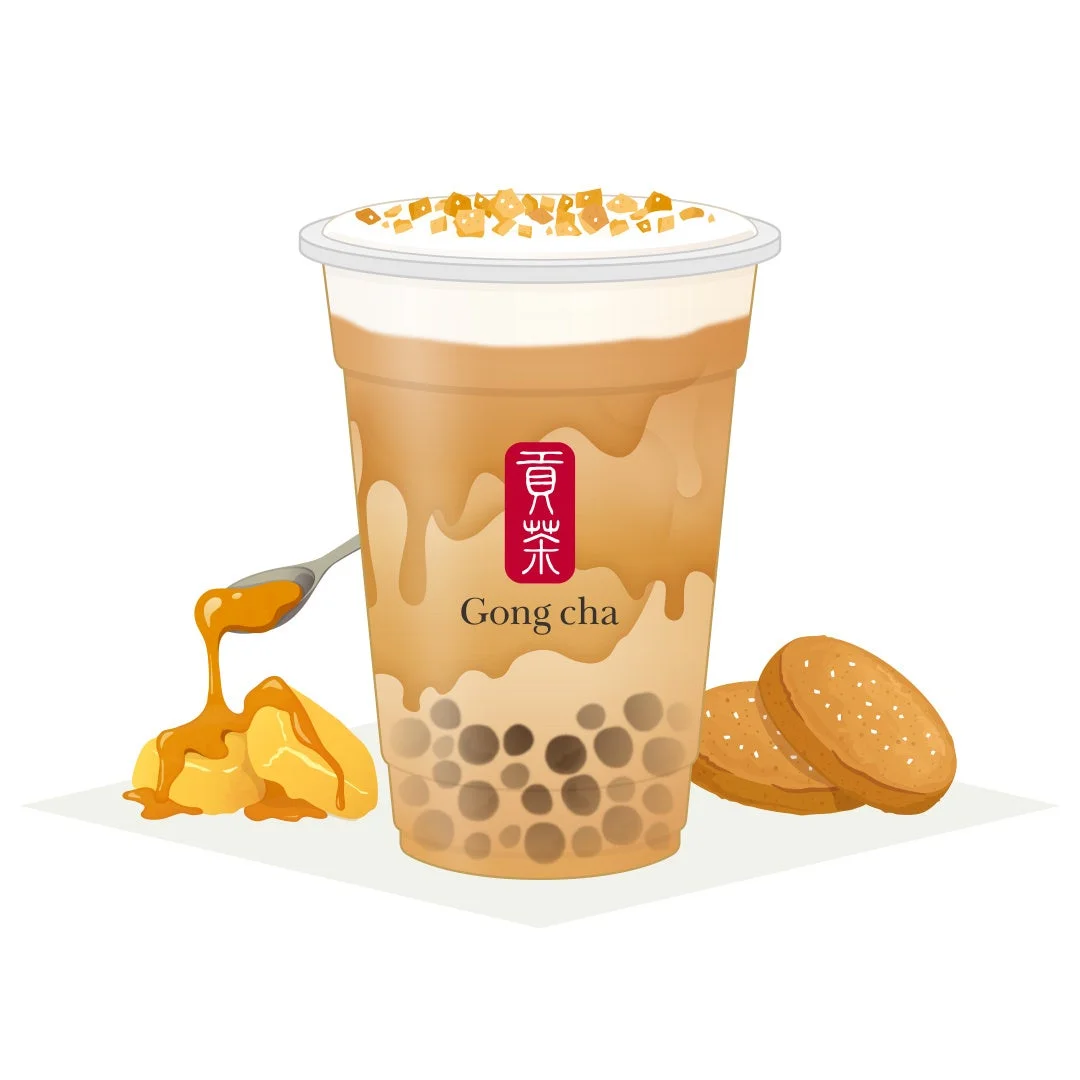 ソルティバタースコッチミルクティー