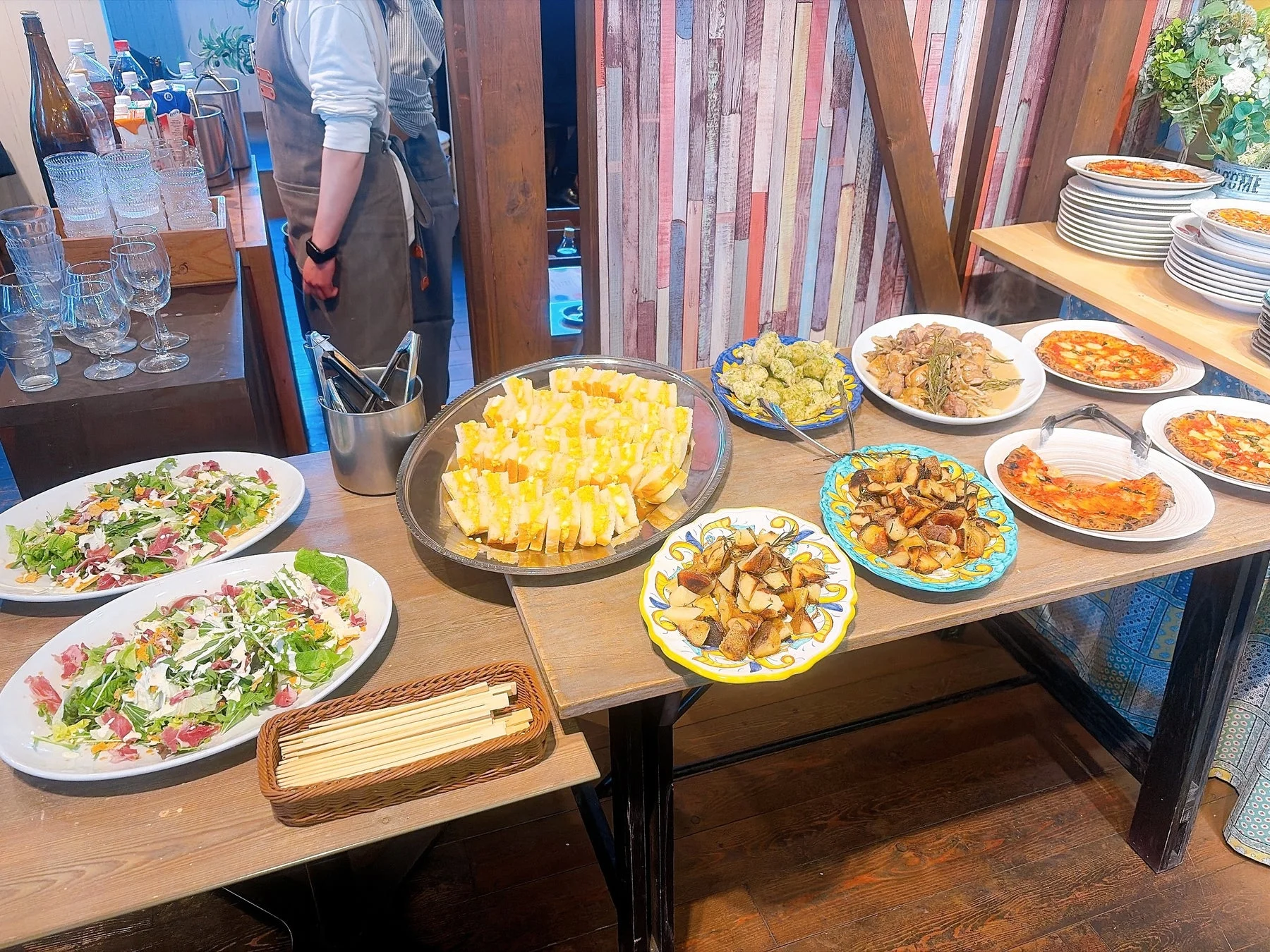 ビュッフェ料理