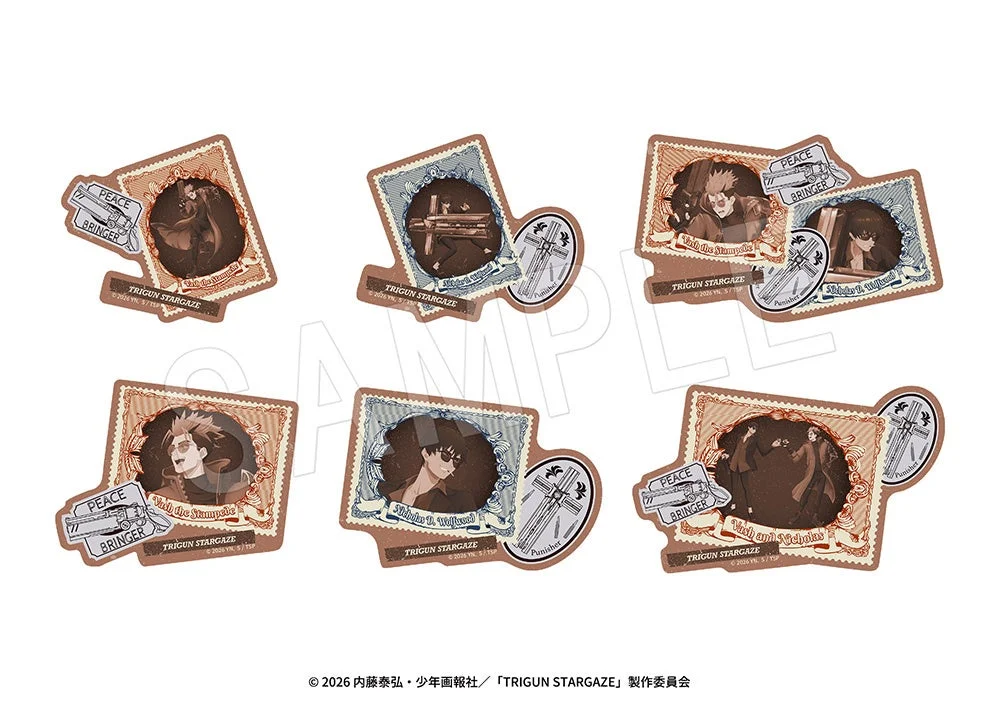 ステッカーセット B セピアver.