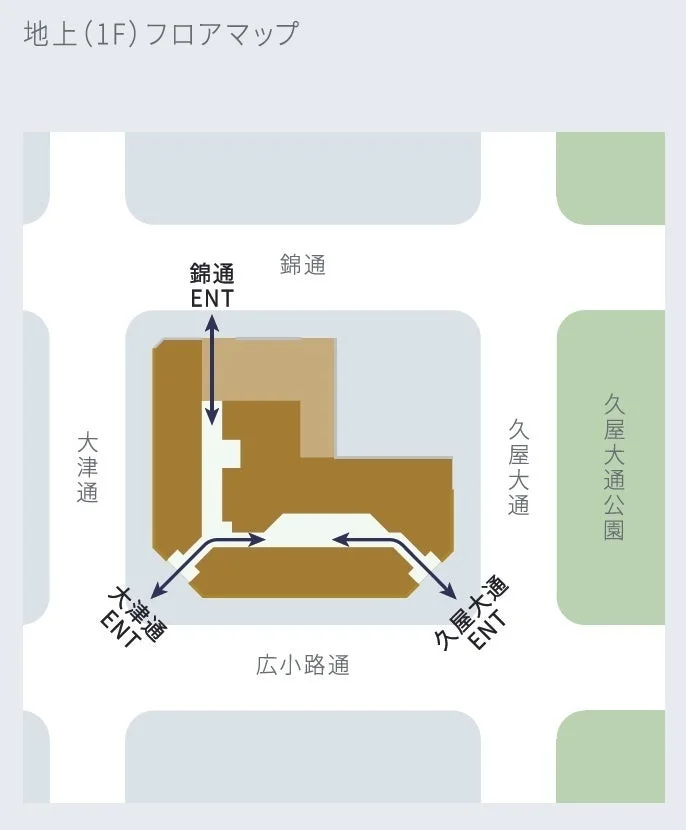 HAERA 地上1Fフロアマップ