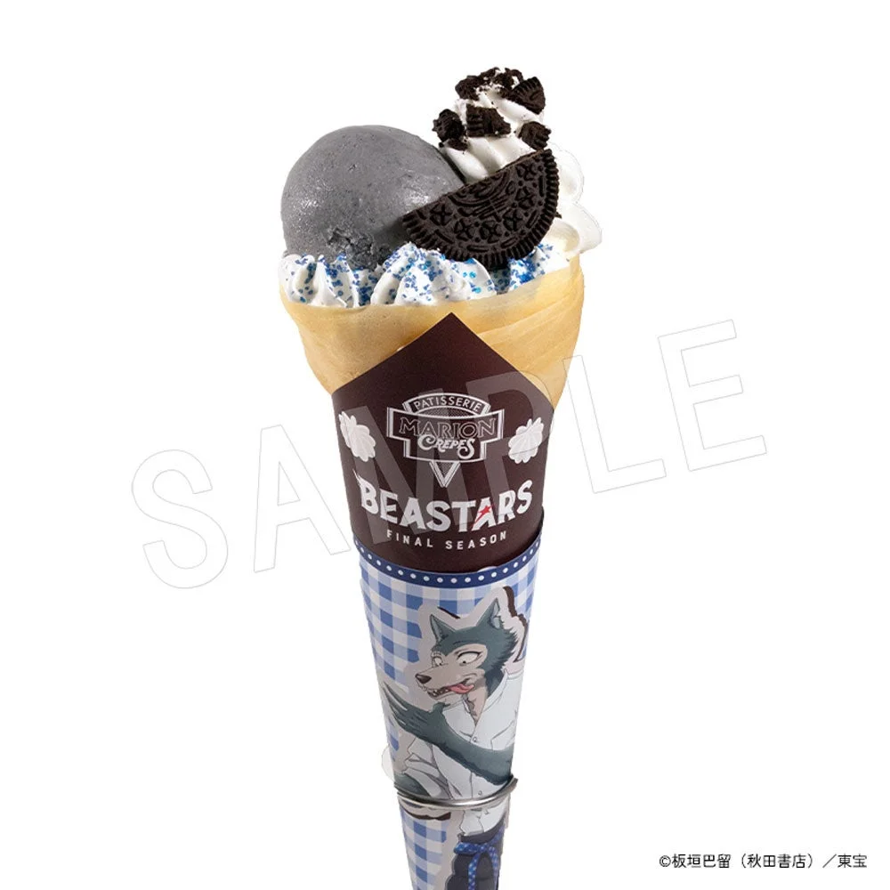 レゴシのコラボクレープ