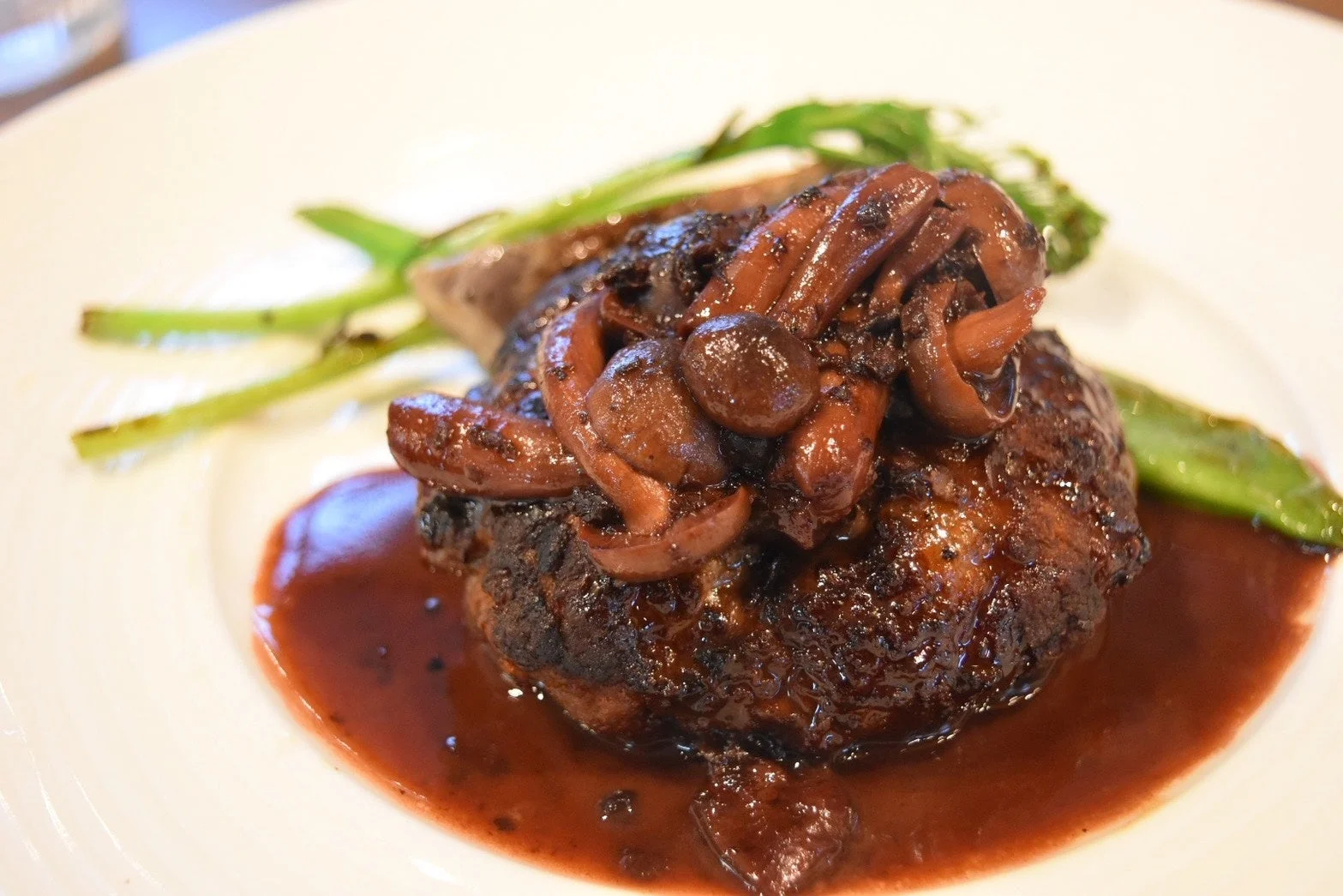 メイン料理、ハンバーグ