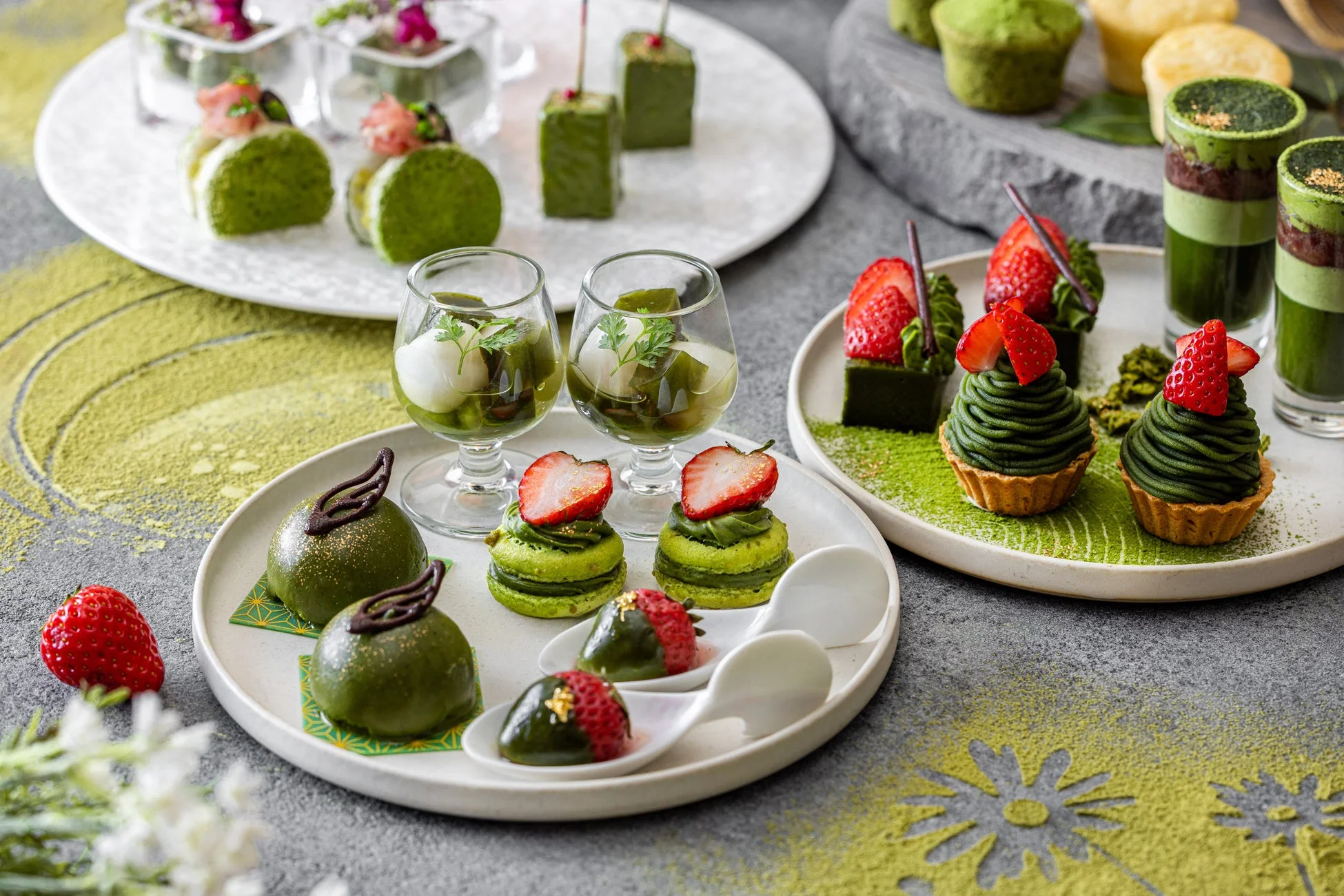 抹茶スイーツ全体