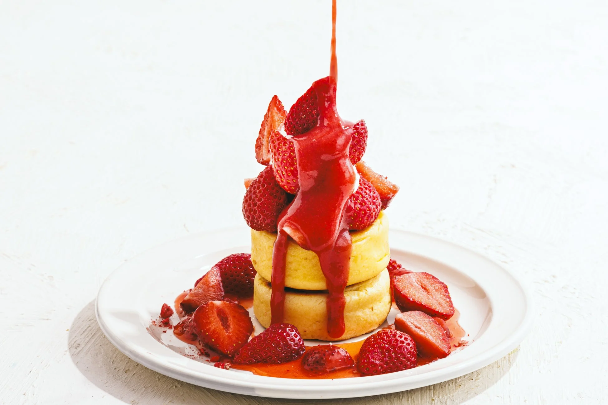 あまおう ビスケットパンケーキ